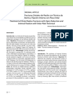 Tratamiento de fracturas distales del radio