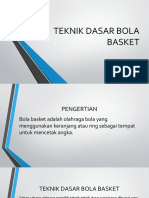 Teknik Dasar Bola Basket