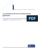 La Promesa de Las Instituciones Globales