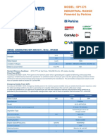 SP1375 50HZ Perkins Generator