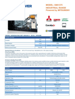 SMI1375 50HZ CHINA Mitsubishi Generator