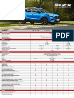 Ficha Tecnica MG ZX Abril