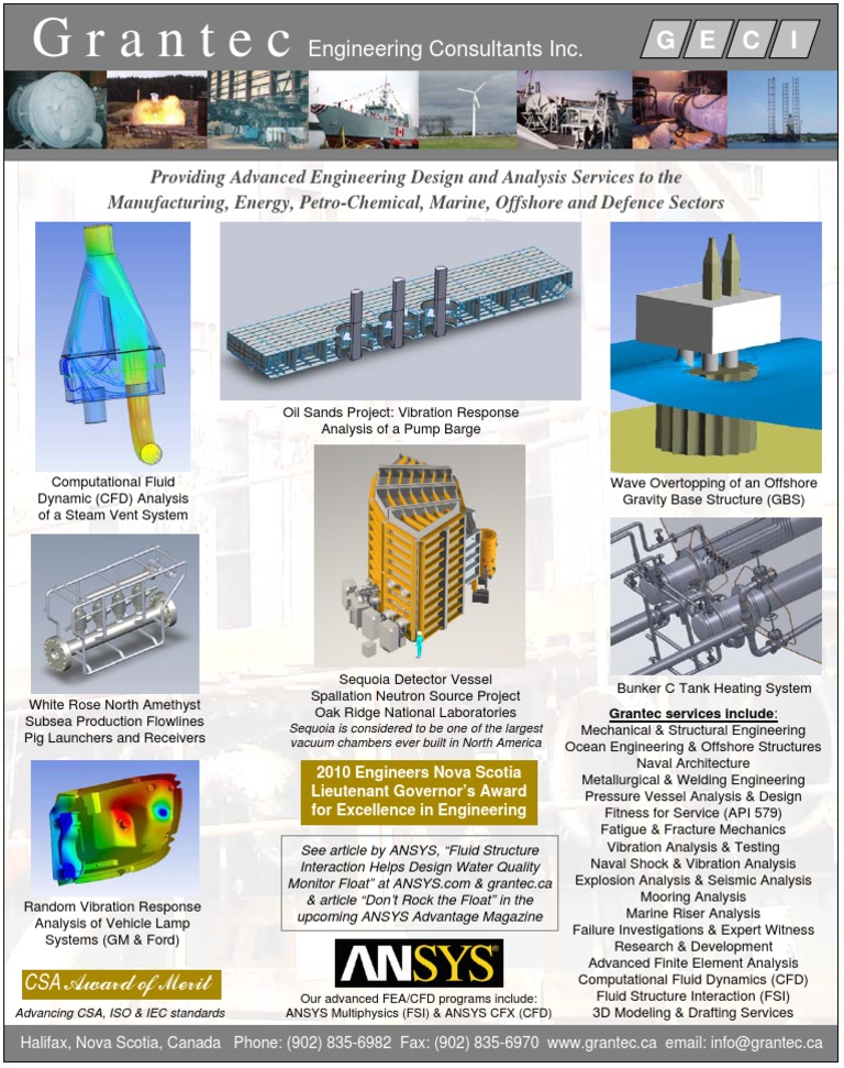 Grantec Engineering Services Overview | PDF | Engineering | Mechanical ...
