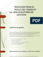 Metodología para El Desarrollo Del Trabajo de Una