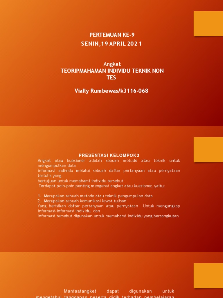 Resume Pertemuan Ke-9-15 PINT Vially Rumbewas BK 4 B 5 Juni 2021 Ok | PDF