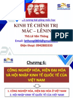 Ch6. CNH - HĐH và hội nhập KTQT của VN gui SV