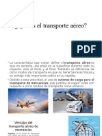 Qué Es El Transporte Aéreo