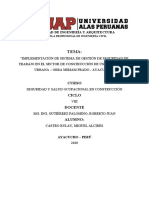 Seguridad y Salud Ocupacional Trabajo Final 100%