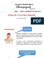 Nivel: Primaria - Área: Personal Social: Tema 29: Cultura Moche