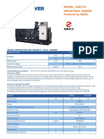 Sde125 50hz Sdec Diesel Generator