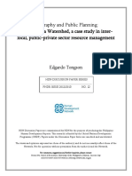 The Sta. Rosa Watershed, A Case Study in Interlocal, Public-Private Sector Resource Management