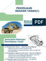 Pekerjaan Pemindahan Tanah