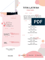 Graphic Designer Portfolio of Titin Latifah