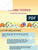 KGD Pertemuan 5 Trauma thorax