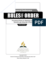 Rules of Order: General Conference