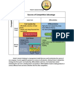 Sources of Competitive Advantage: Cost Leadership Differentiation