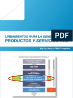 Productos y Servicios VEIE Esp. Lic. Nancy PEREZ - Argentina ITP