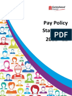 Pay Policy Statement 2021-22