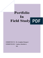 Field Study 2 Portfolio: Principles of Learning in Action