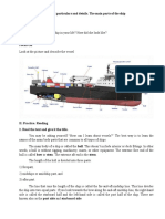 Vessel Particulars and Details. The Main Parts of The Ship