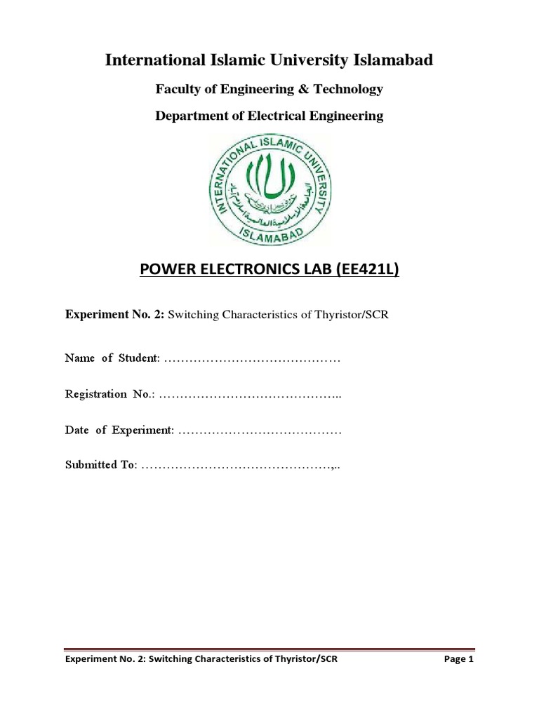 Lab 2 Pe Lab Pdf Power Engineering Solid State Engineering