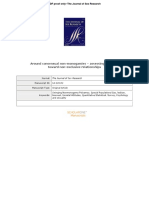 Around Consensual Non-monogamies –Assessing Attitudes Toward Non-exclusive Relationships