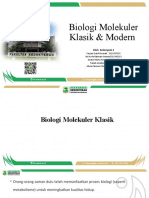 Biologi Molekuler Klasik & Modern