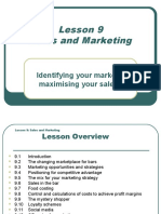 Lesson 9 - Marketing and Sales (Revised)