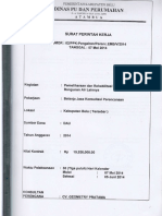 Perenc - Pemeliharaan & Rehab Embung & Bangunan Air Lainnya T.A 2014