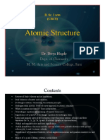 B. Sc. I sem Atomic Structure