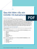 Covid 19 Vaccination Sau Khi Ti m v c Xin Covid 19 Astrazeneca After Your Astrazeneca Vaccine