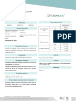 Ref RBPA120 - Luvas de Polymer Azul, Sem Po - Ficha Tecnica