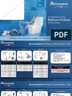 Combination Guide Bathroom Products Medium Range