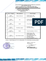 Jadwal Ujian Praktik Kelas 6A