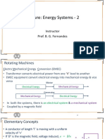 Lecture: Energy Systems - 2: Instructor Prof. B. G. Fernandes