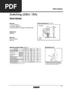 Switching (200V, 15A) : RDN150N20