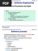 EBU6304 - Software Engineering: Software Processes and Agile