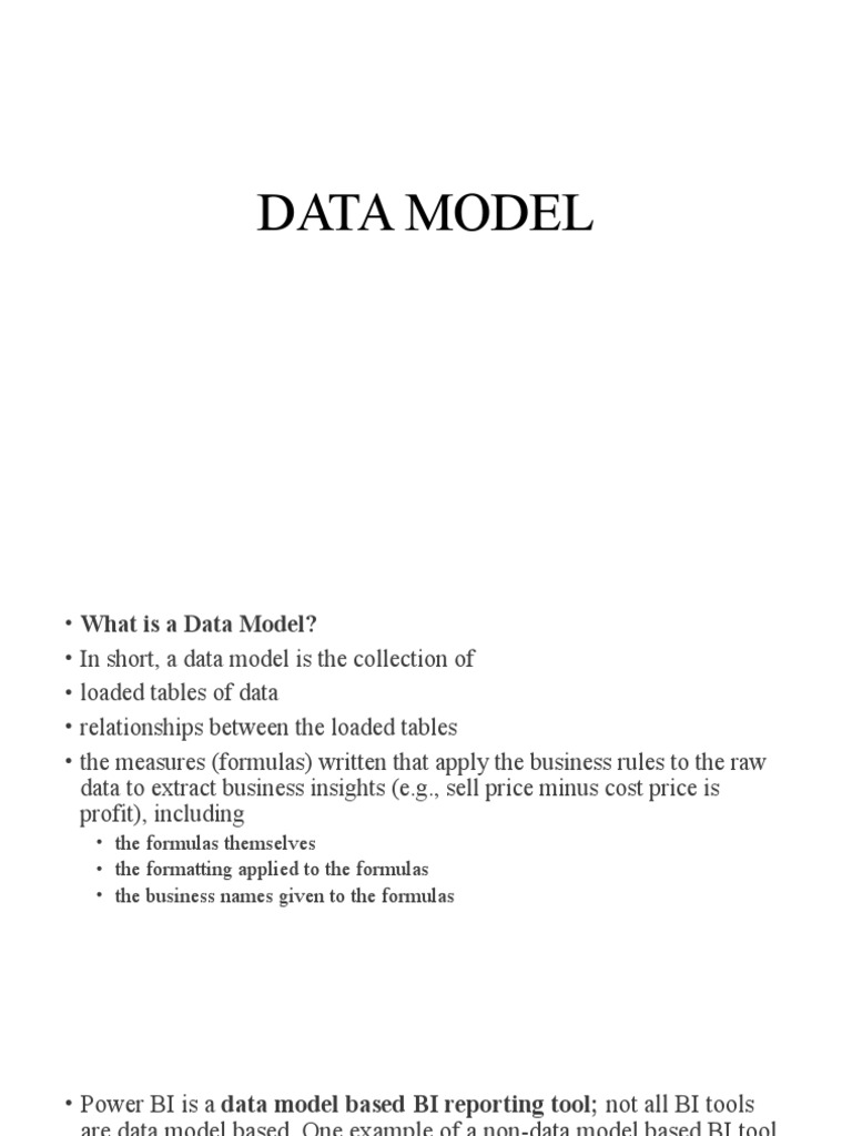 Data Modeling Essentials in Power BI | PDF | Microsoft Excel | Table ...