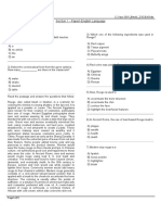 Section 1 - Paperi-English Language: Set Id: 53683 - 122