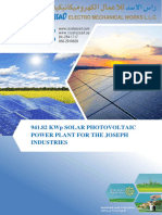 941.82 KWP Solar PV Proposal