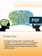 Komunikasi Interpersonal (Persepsi Sosial Dan Pembentukan Kesan) - 1