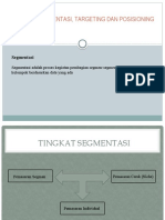 Bab Iv Segmentasi, Targeting Dan Posisioning