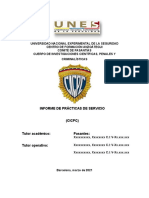 Modelo Informe de Practicas de Pasantias Investigación Penal