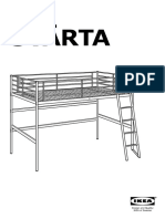 IKEA SVARTA Loft Bed