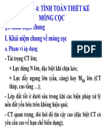 Chương 4 Tính Toán Thiết Kế Móng Cọc