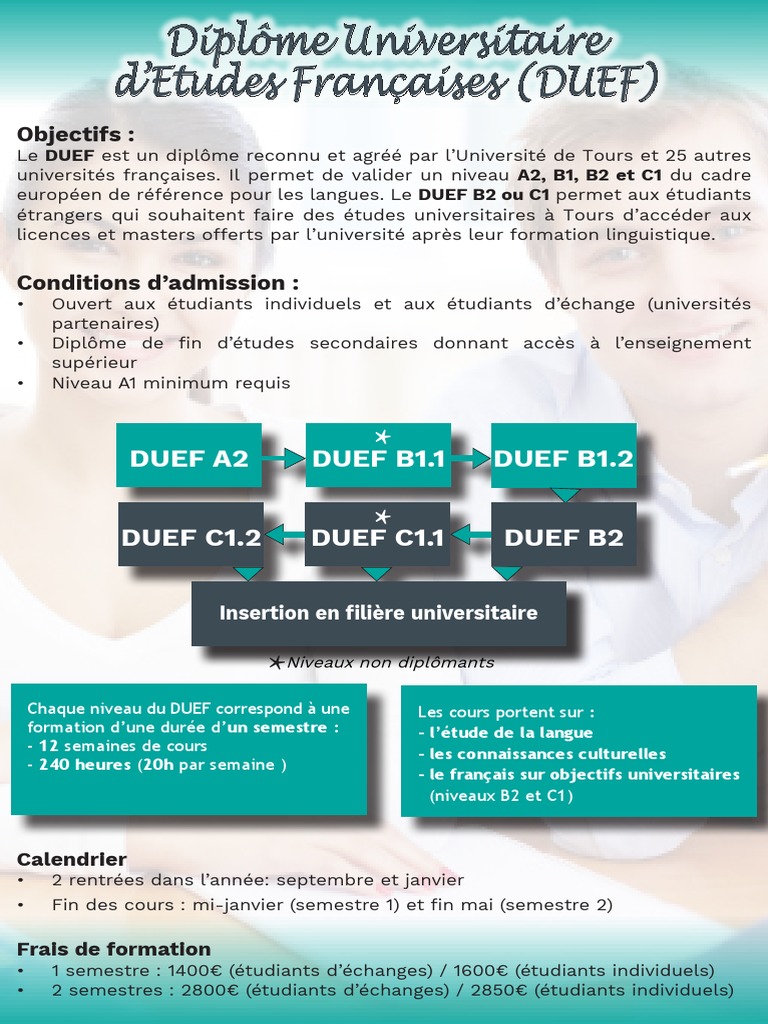 Diplôme DUEF : Accès Universitaire et Culture | PDF | Enseignement ...
