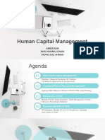Human Capital Management: Amien Rais Dhea Rahma Azhari Taufiq Ejaz Ahmad