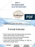 Bab 9 - Set Instruksi - Format Set Intruksi