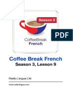 Coffee Break French: Season 3, Lesson 9