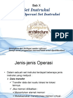 Bab 10 - Set Instruksi - Jenis Set Intruksi